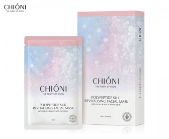 Chioni 多肽抗糖蚕丝面膜 28毫升x6片/盒 Chioni 多肽抗糖蚕丝面膜 28毫升x6片/盒